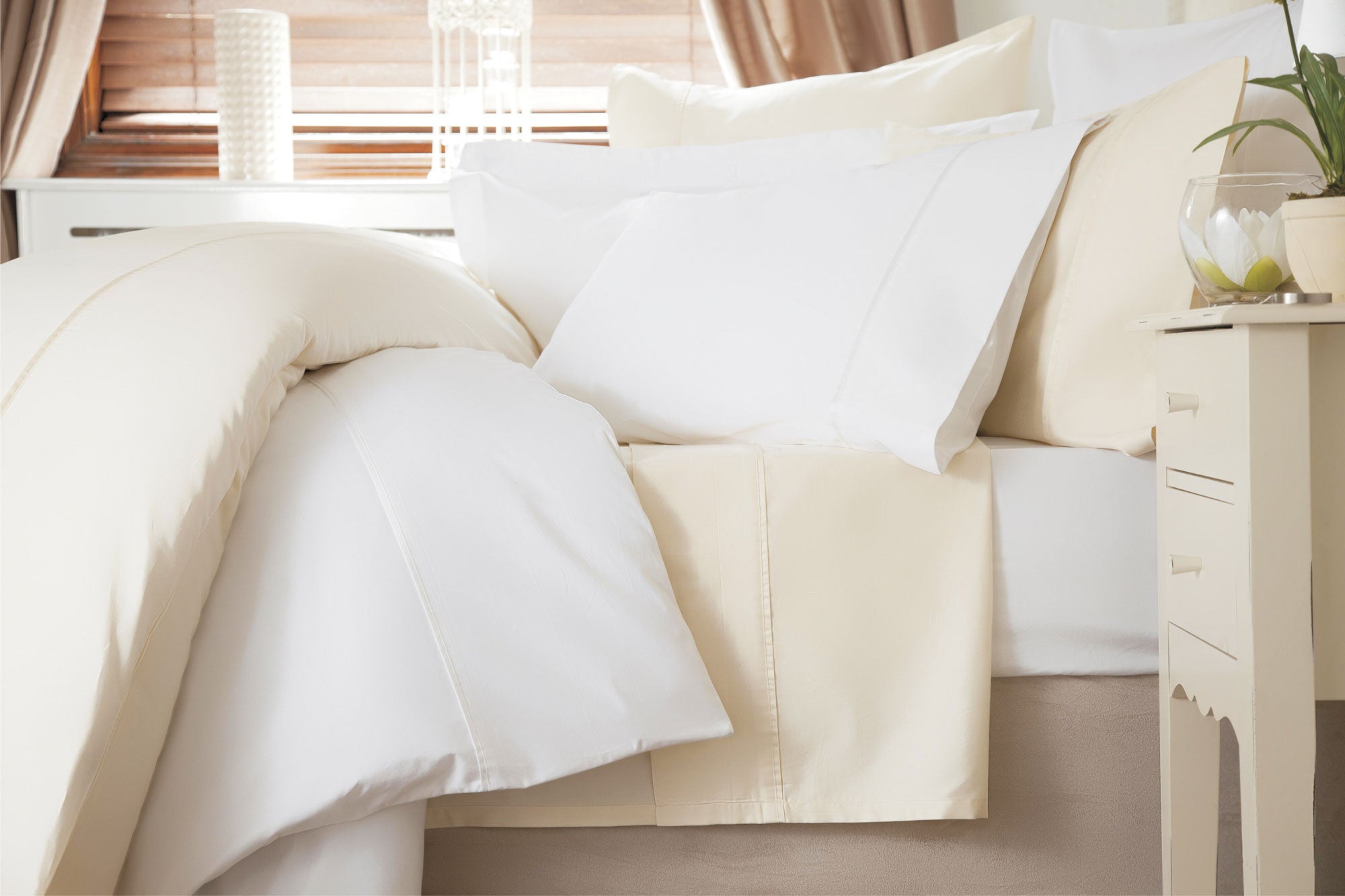 600 Thread Count Cotton Sateen Bed Linen