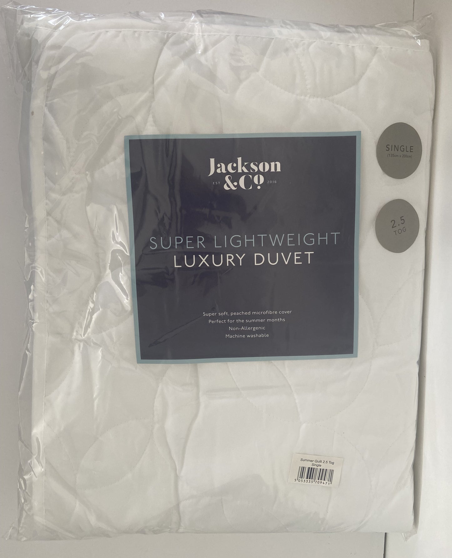 2.5 Tog Super Lighweight Duvet (Copy)
