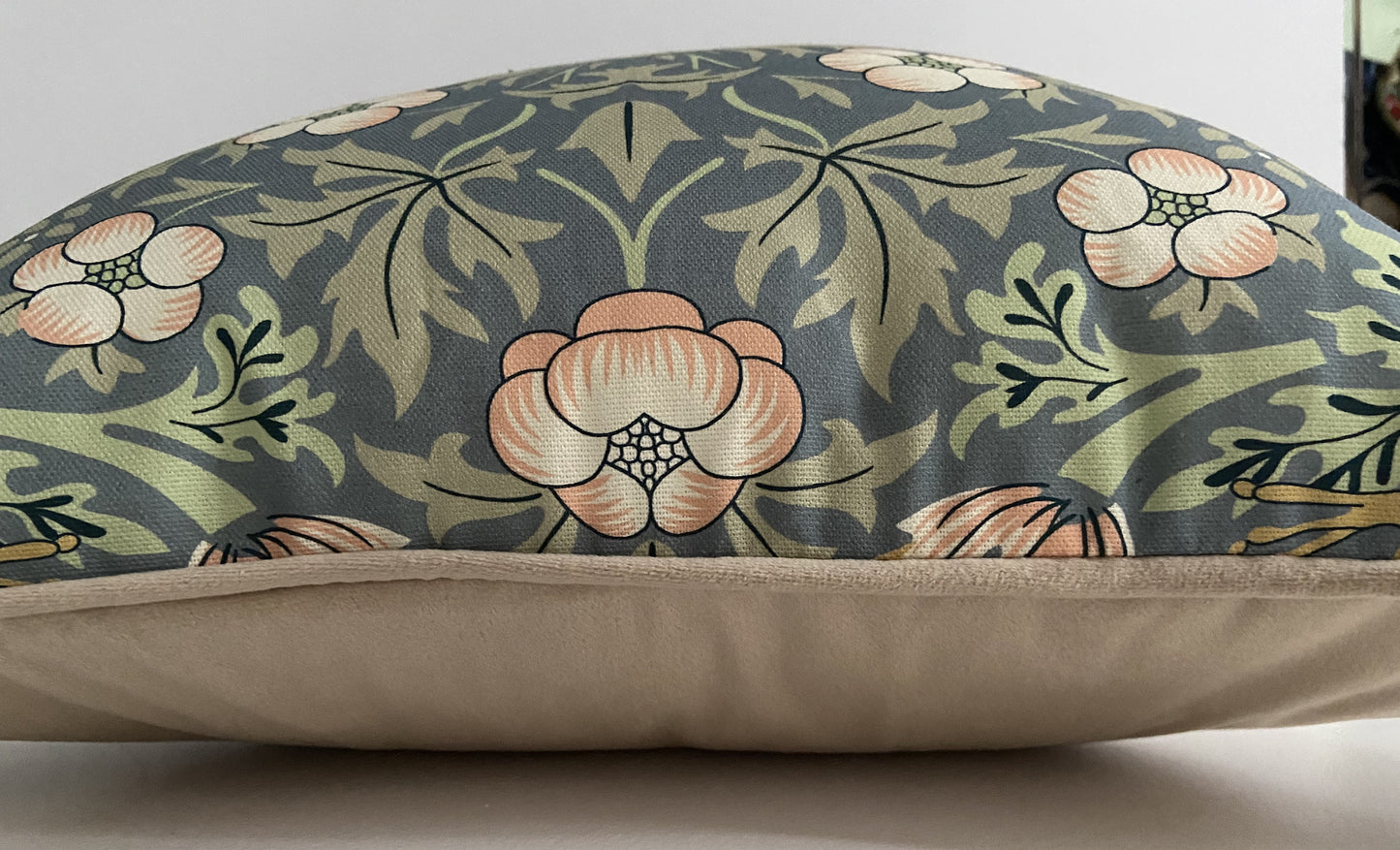 Strawberry Thief Major Pair Curtains in Blue by William Morris