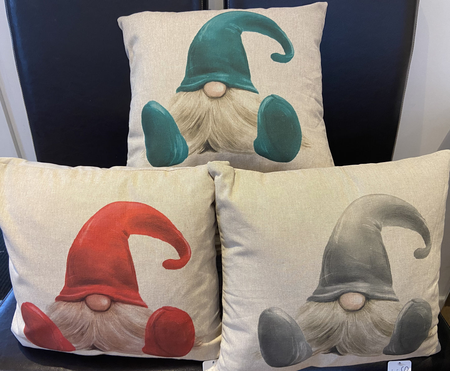 Xmas Gonk Design Cushion Cover in Red