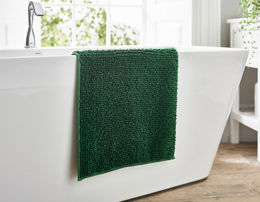 Quik Dri Textured Towels in Forest Green