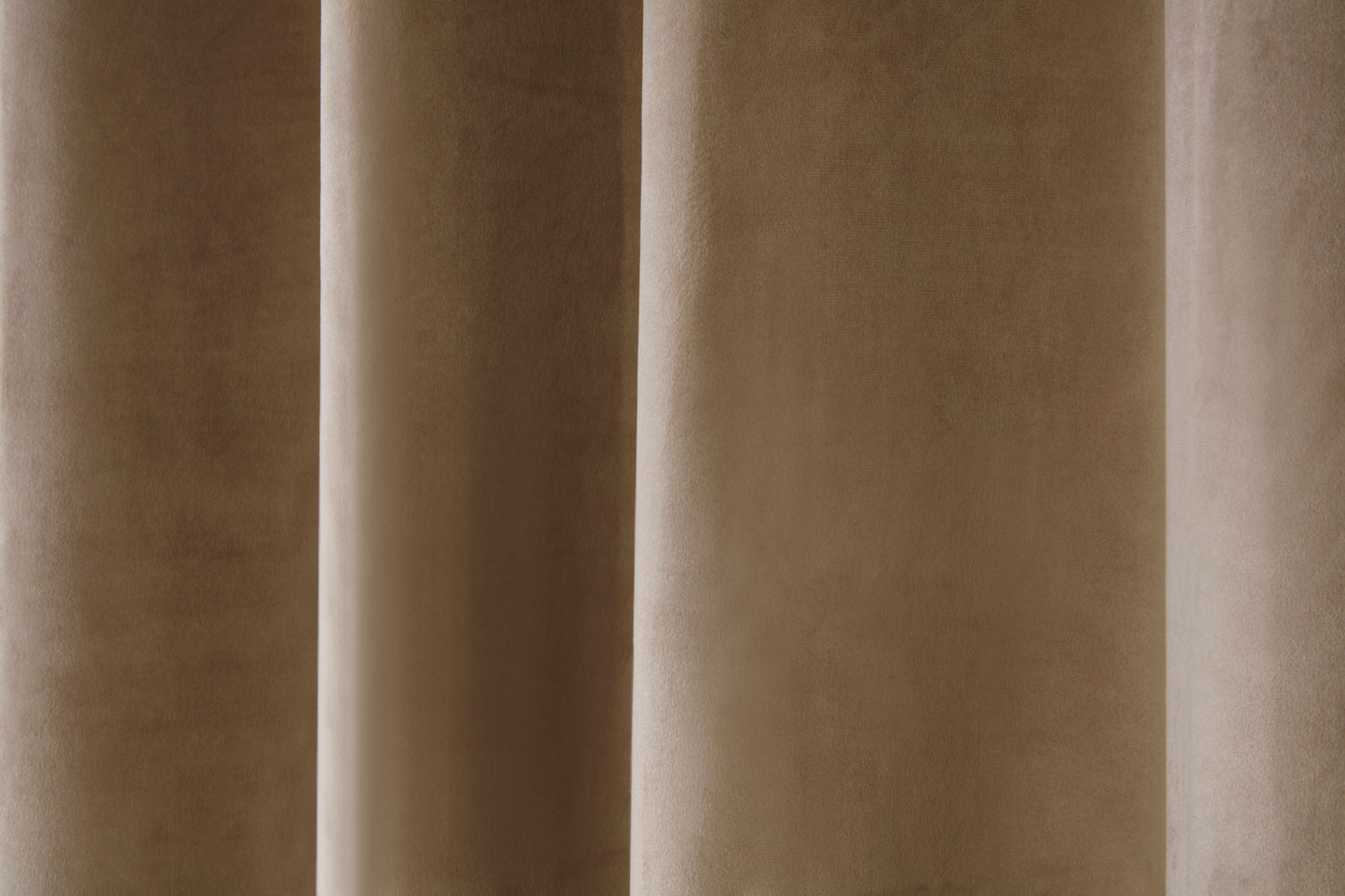Blackout Eyelet Curtains in Mocha