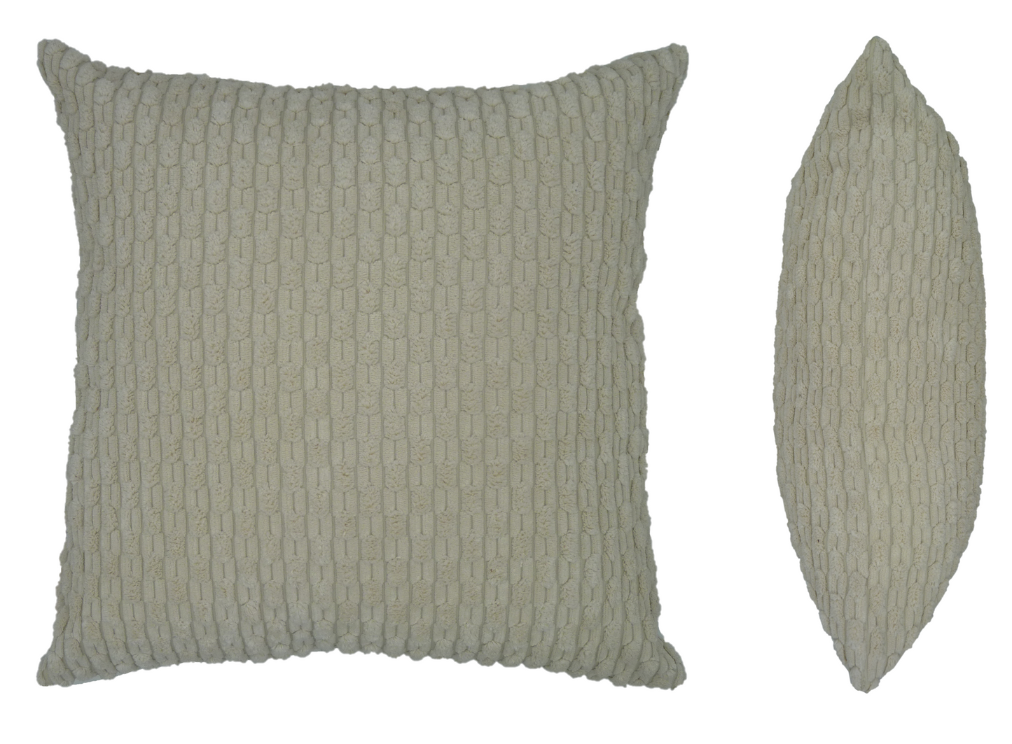 Waffle Look Cushion Cover Various Colours 45cm x 45cm