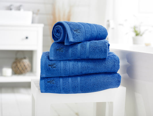 Kaleidoscope Towel in Royal Blue