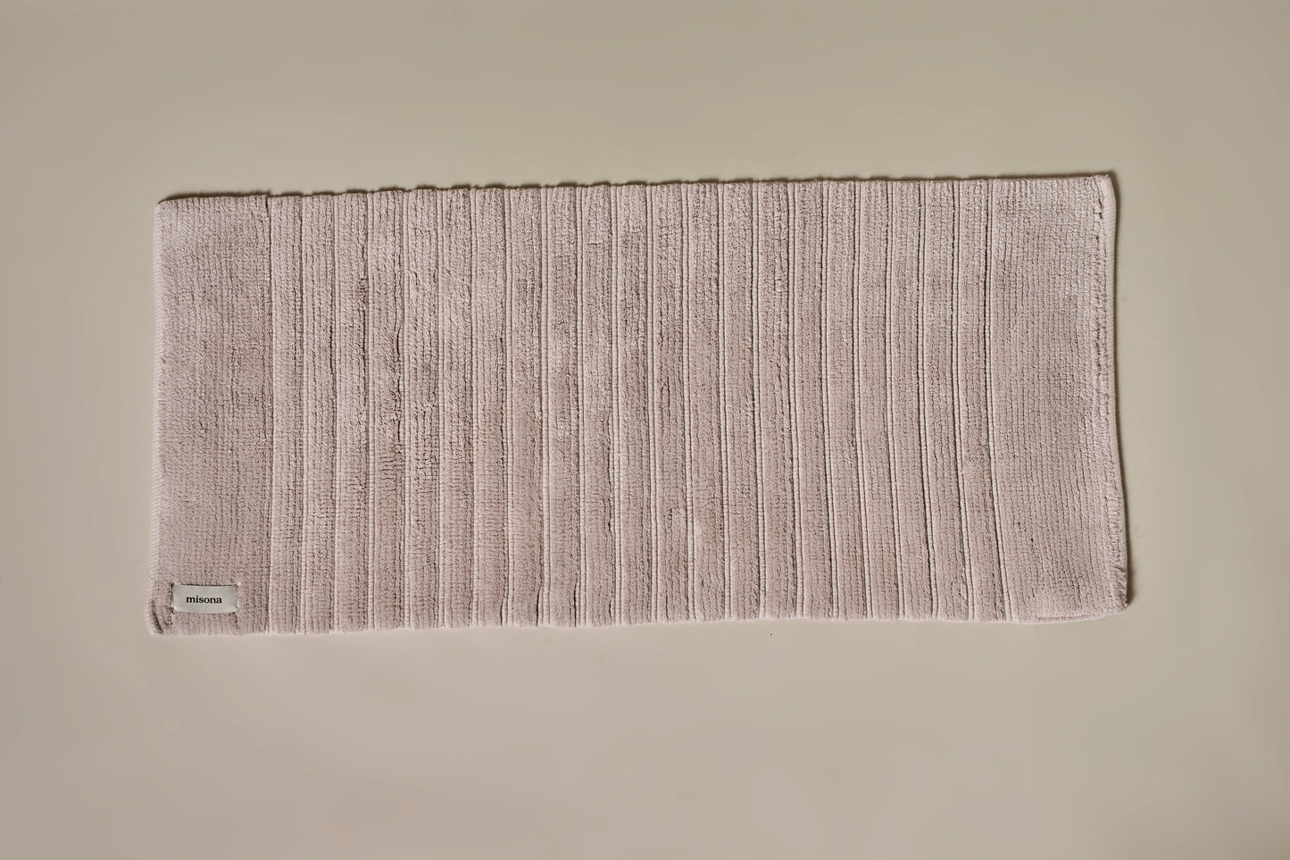 Organic Cotton Bath Towels in Light Grey