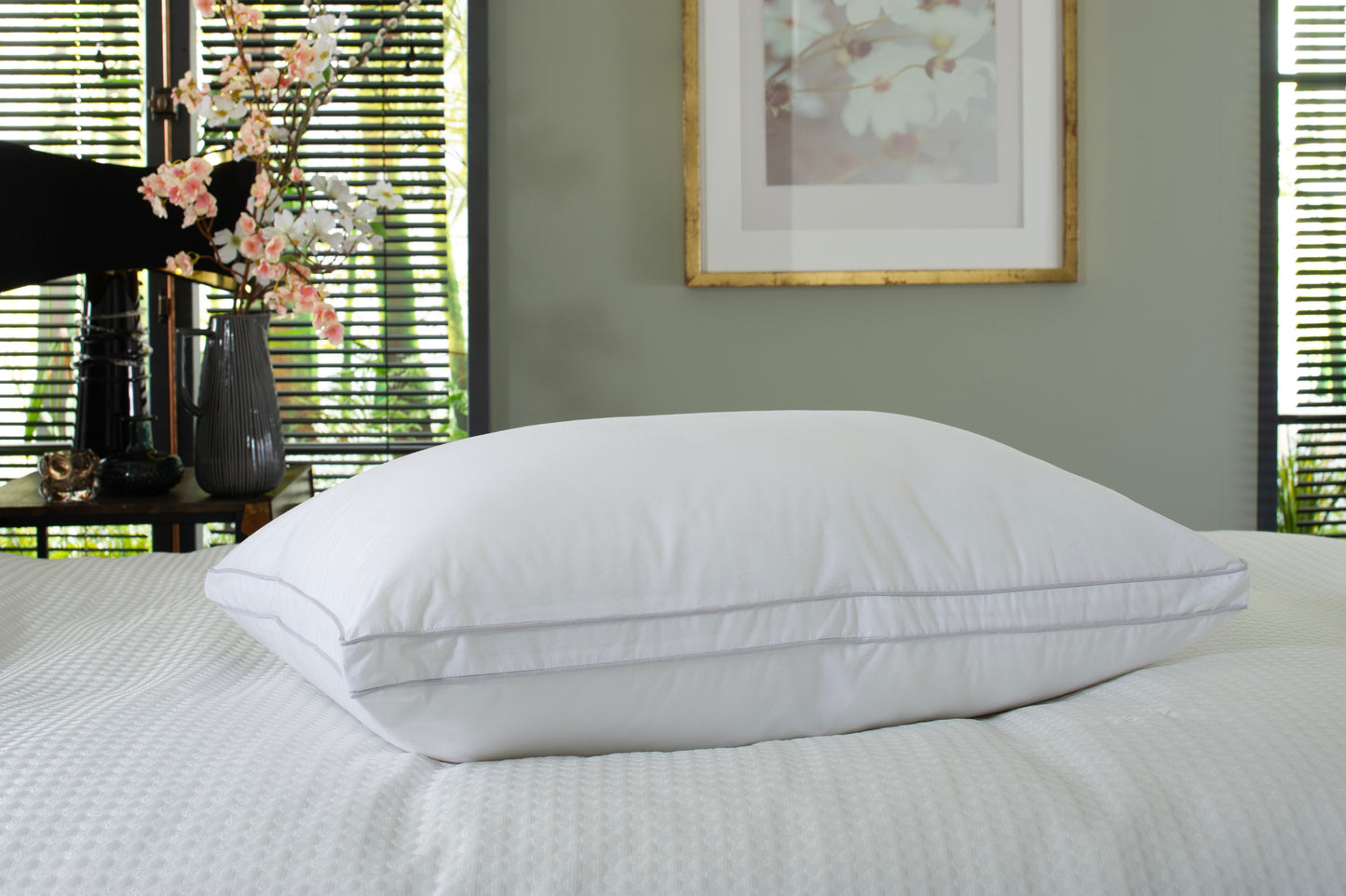 Soft as Down Baffle Wall Pillow