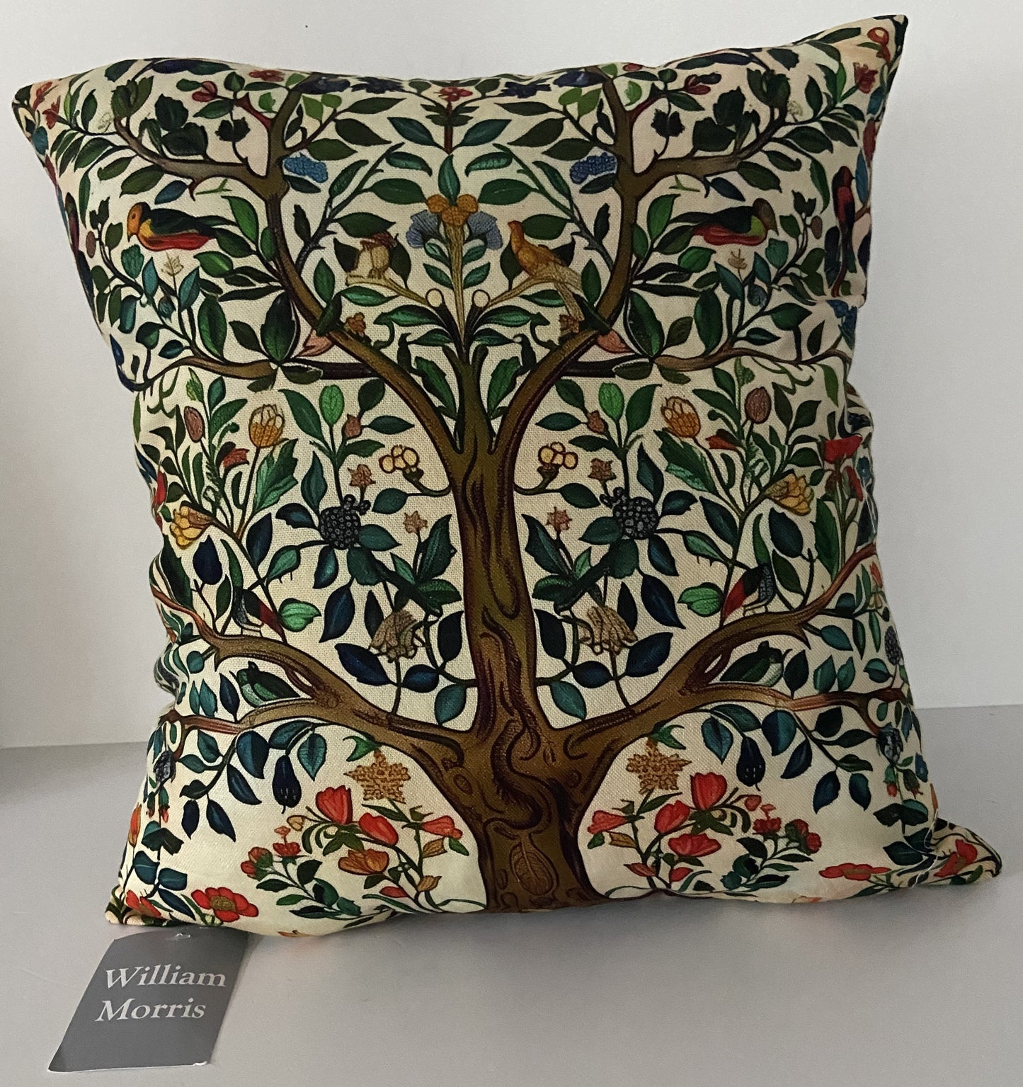 William Morris Artwork Tree of Life Design Cushion