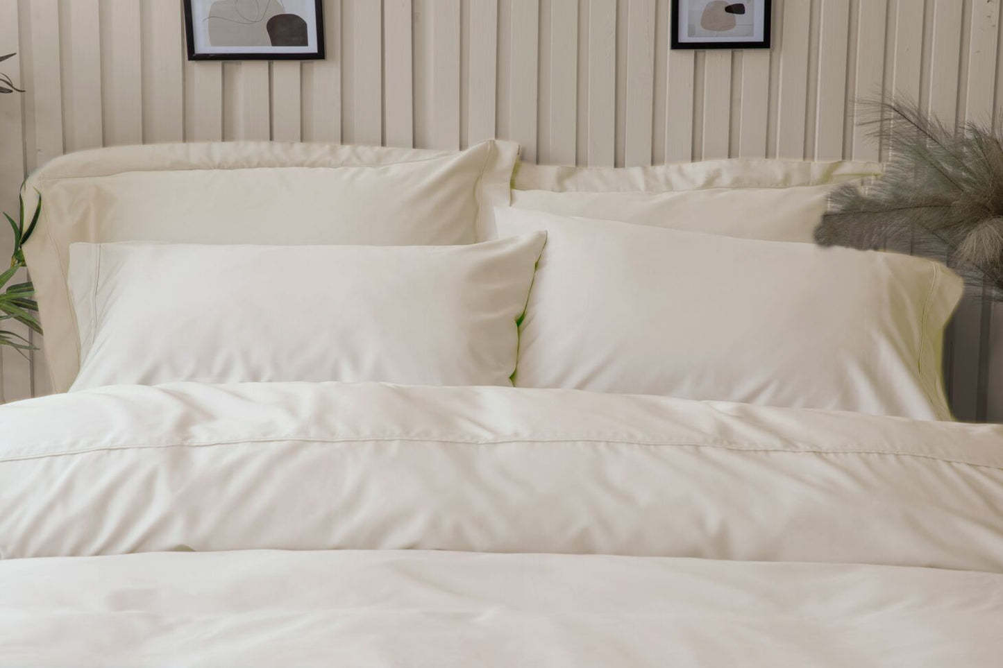 Bamboo Bed Linen 300TC in Ivory
