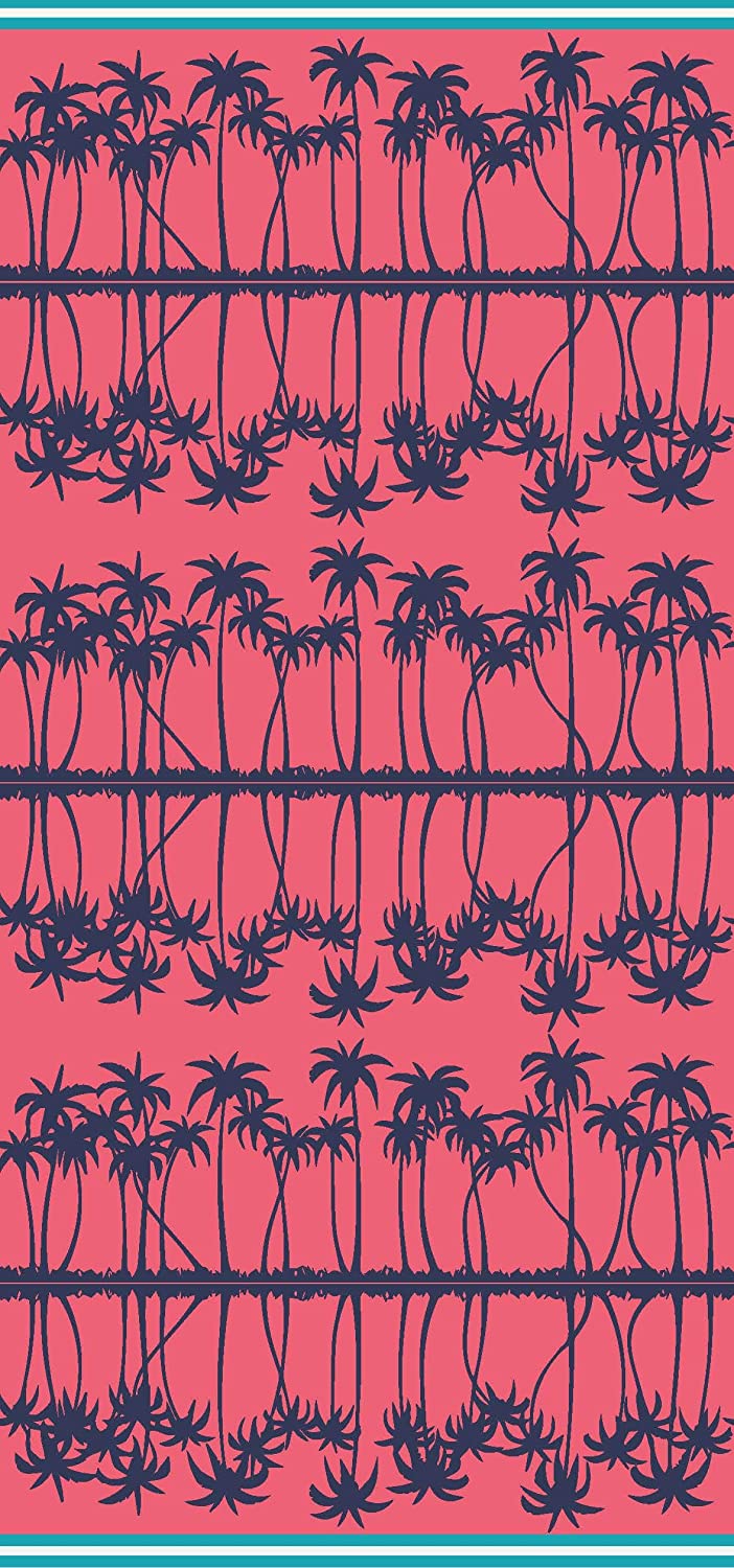 100% Egyptian Cotton Palm Beach Towel
