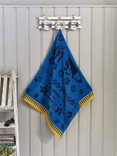100% Egyptian Cotton Surfs Up Beach Towel