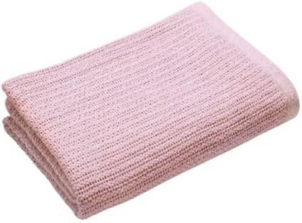 Cotton Cellular Blanket in Pink