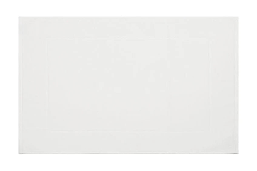 100% Cotton Jacquard Design Bath Towels in White