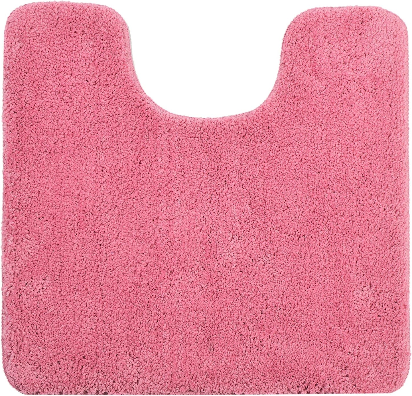 Microfibre Bath & Pedestal Mats Rose