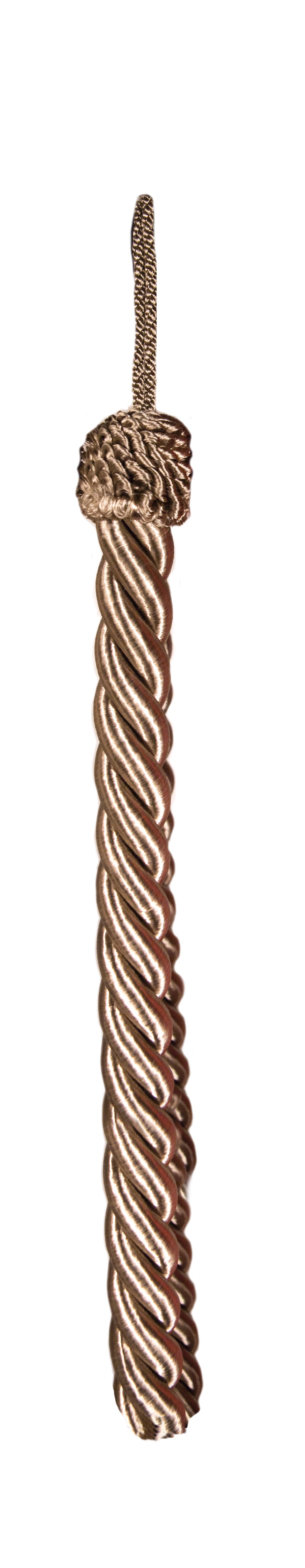 Rope Tie Back in Taupe