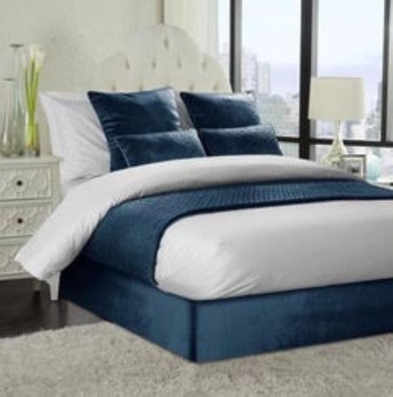 Blue velvet 2025 divan bed