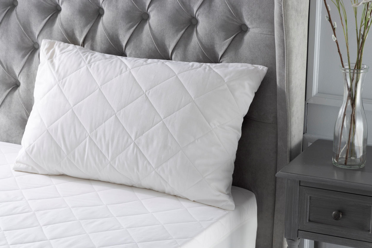 100% Cotton Cover and Filled Mattress & Pillow Protectors