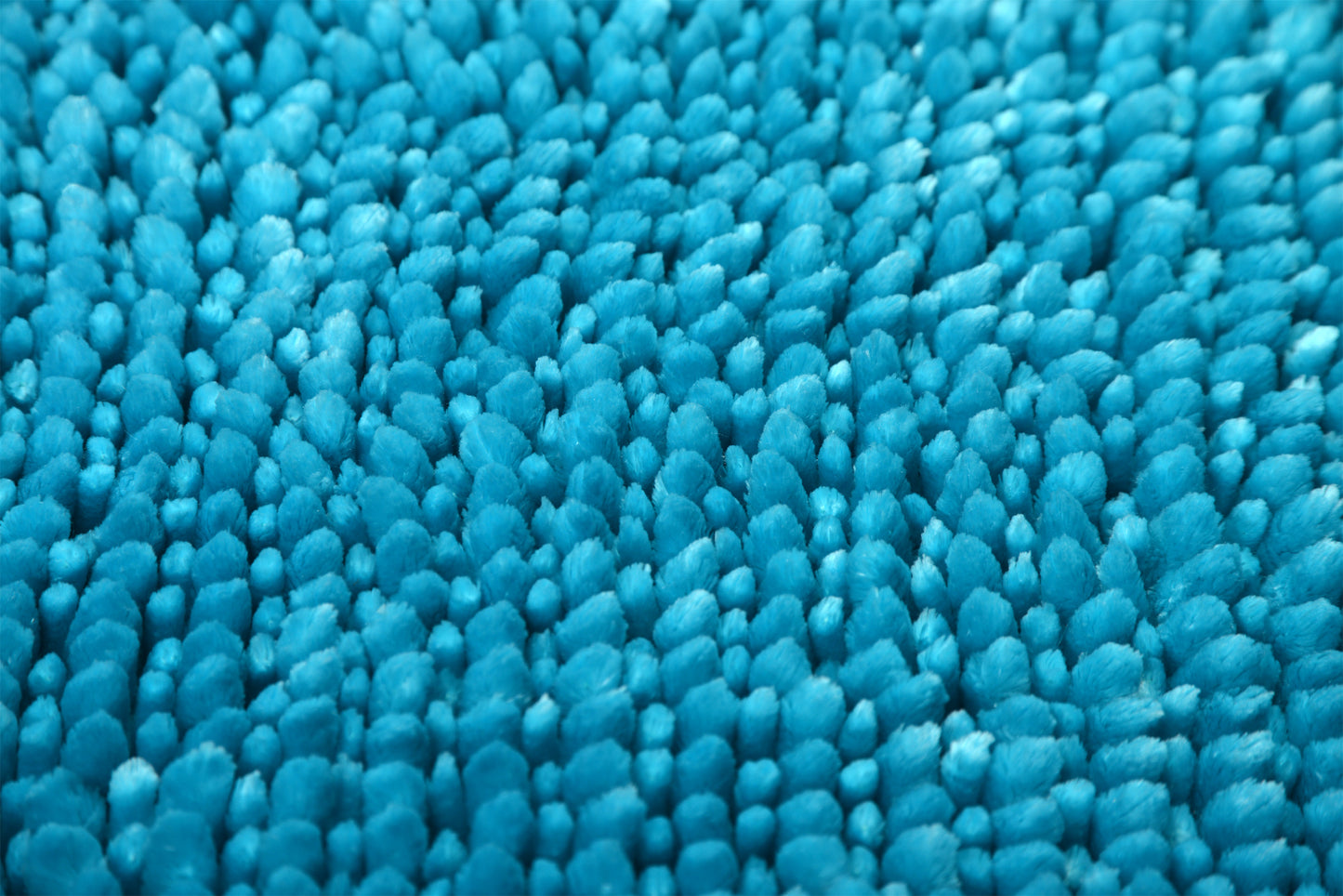 Extra Soft Chenille Bath Mat Turquoise