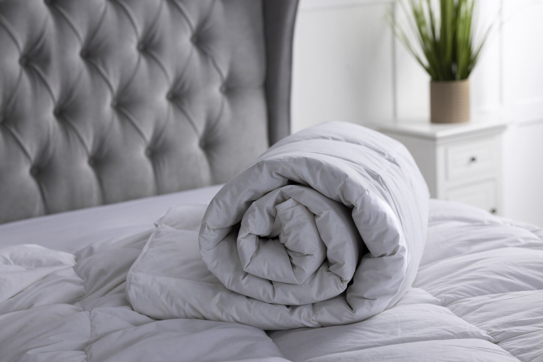13.5tog goose feather down duvet single double king size