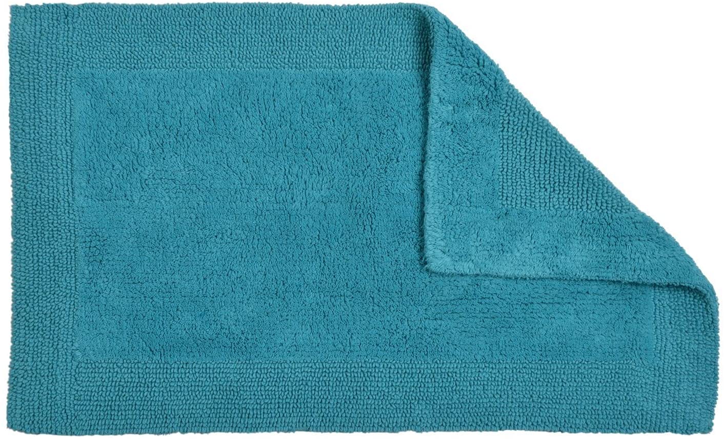 Elegance Heavyweight Reversible Bath Mats in Turquoise