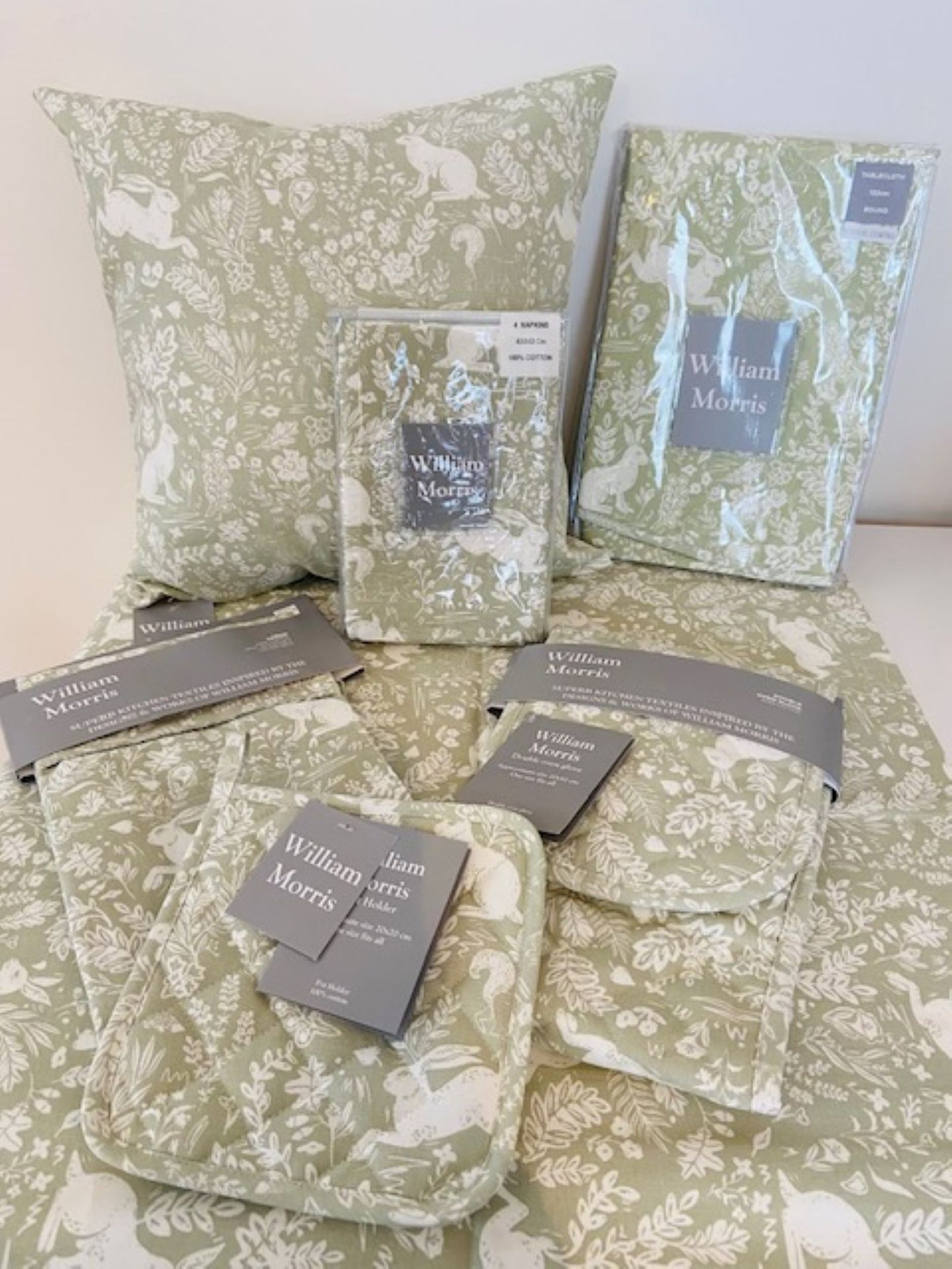 Forest Life Green By William Morris