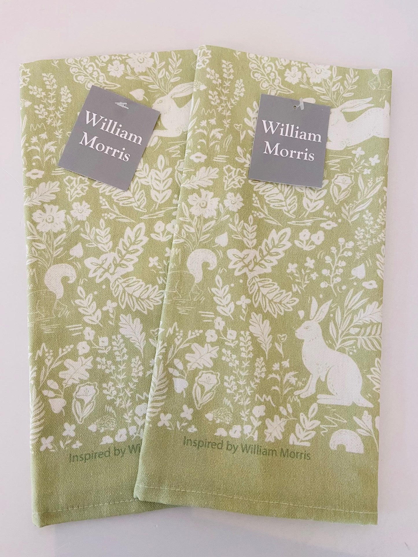 Forest Life Green By William Morris