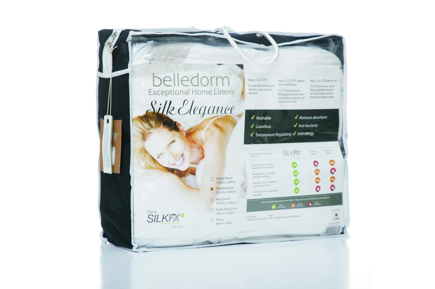 100% Elegance Mulberry Silk Filled Duvet