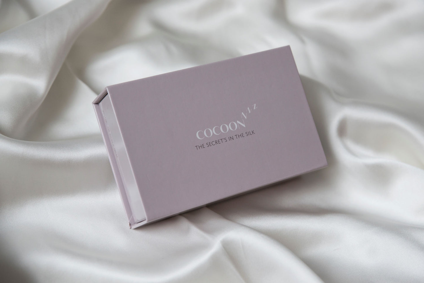 Mulberry Silk Eye Mask Marble Grey