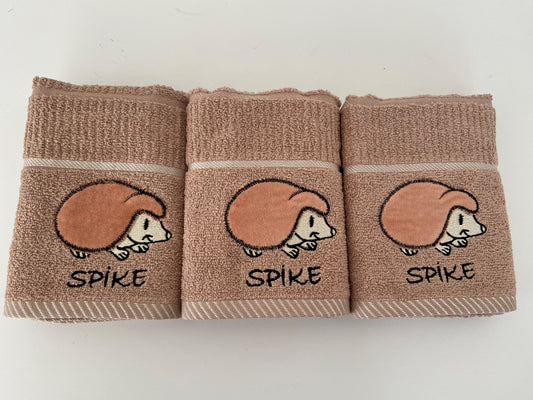 'Spike' Cow Tea Kitchen Towel Latte