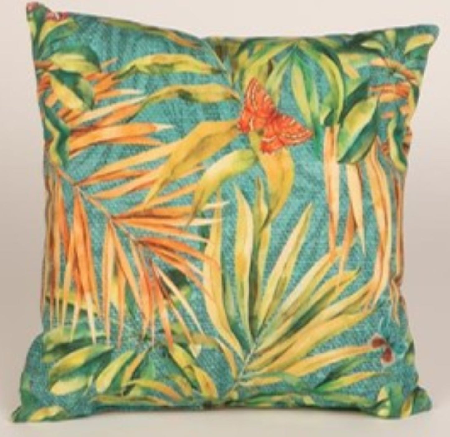 Waterproof Outdoor Cushion Cover Tropical Leaf