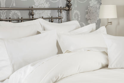 1200 Thread Count Cotton Bed Linen in White