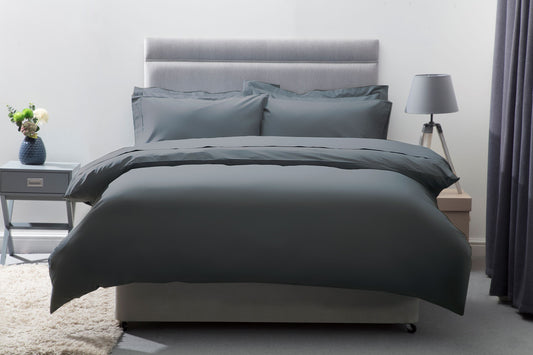 200 Thread Count Egyptian Cotton Bed Linen Slate Grey