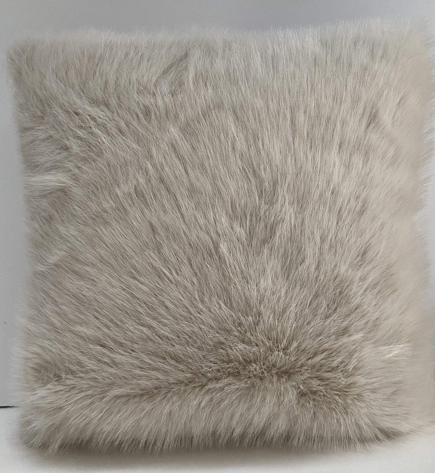 Faux Fur Cushion Cover in Natural