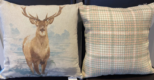 Stag Design Cushion Cover