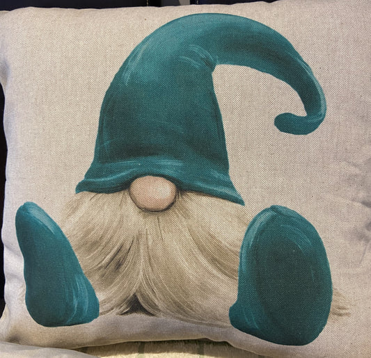 Xmas Gonk Design Cushion Cover in Green