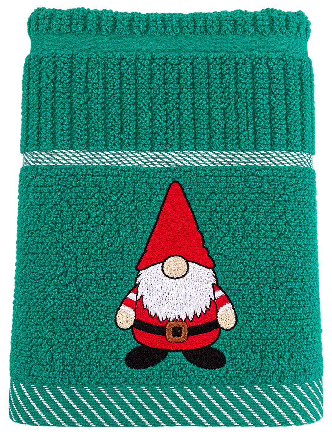 Christmas Gonks Kitchen Towel in Green