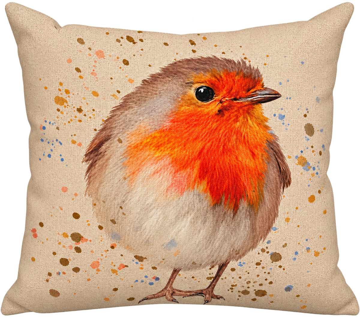 Cute Robin Cushion Cover