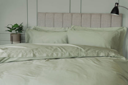 500 Thread Count Cotton Rich Bedding in Sage Green
