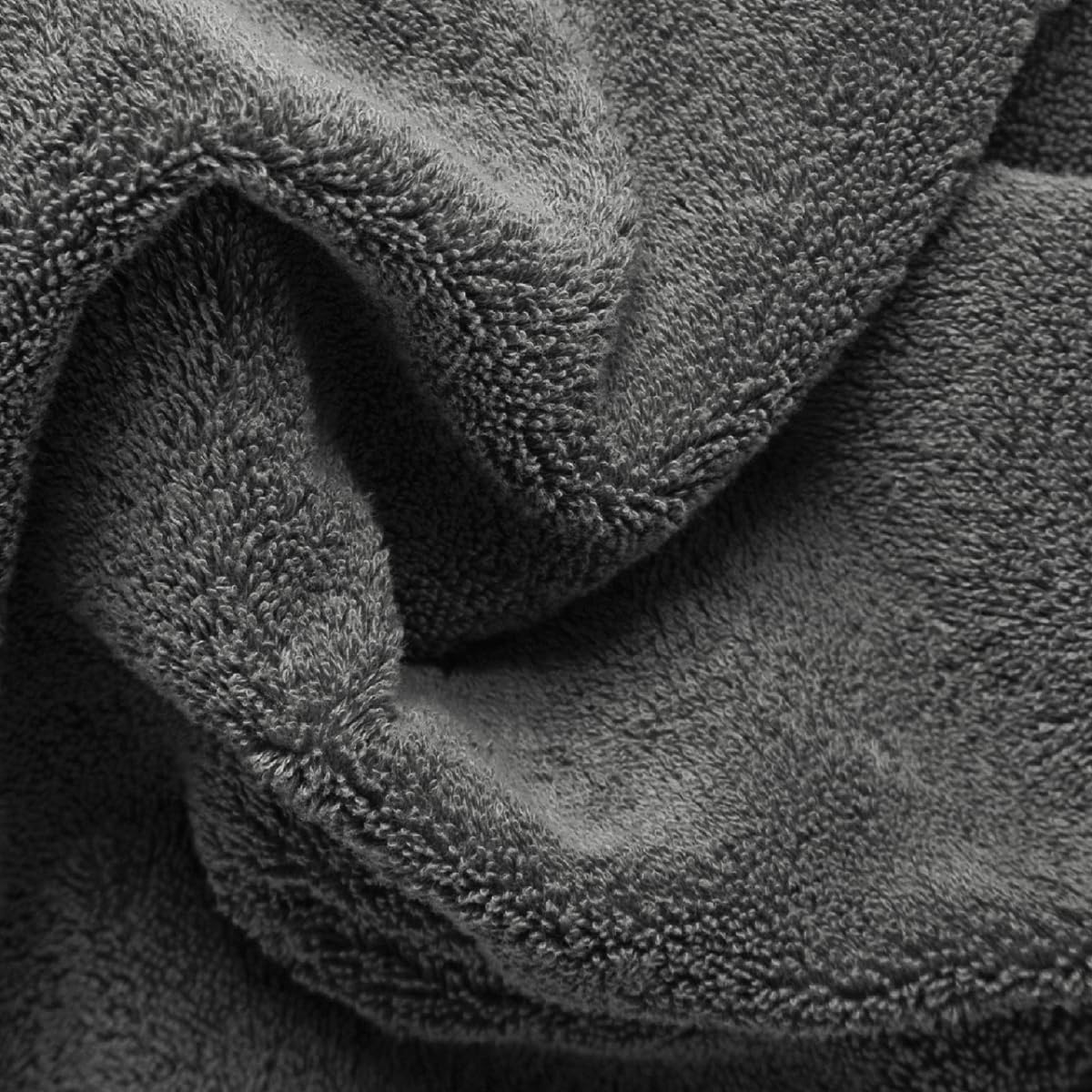 Six Piece Towel Bale Charcoal 100% Cotton