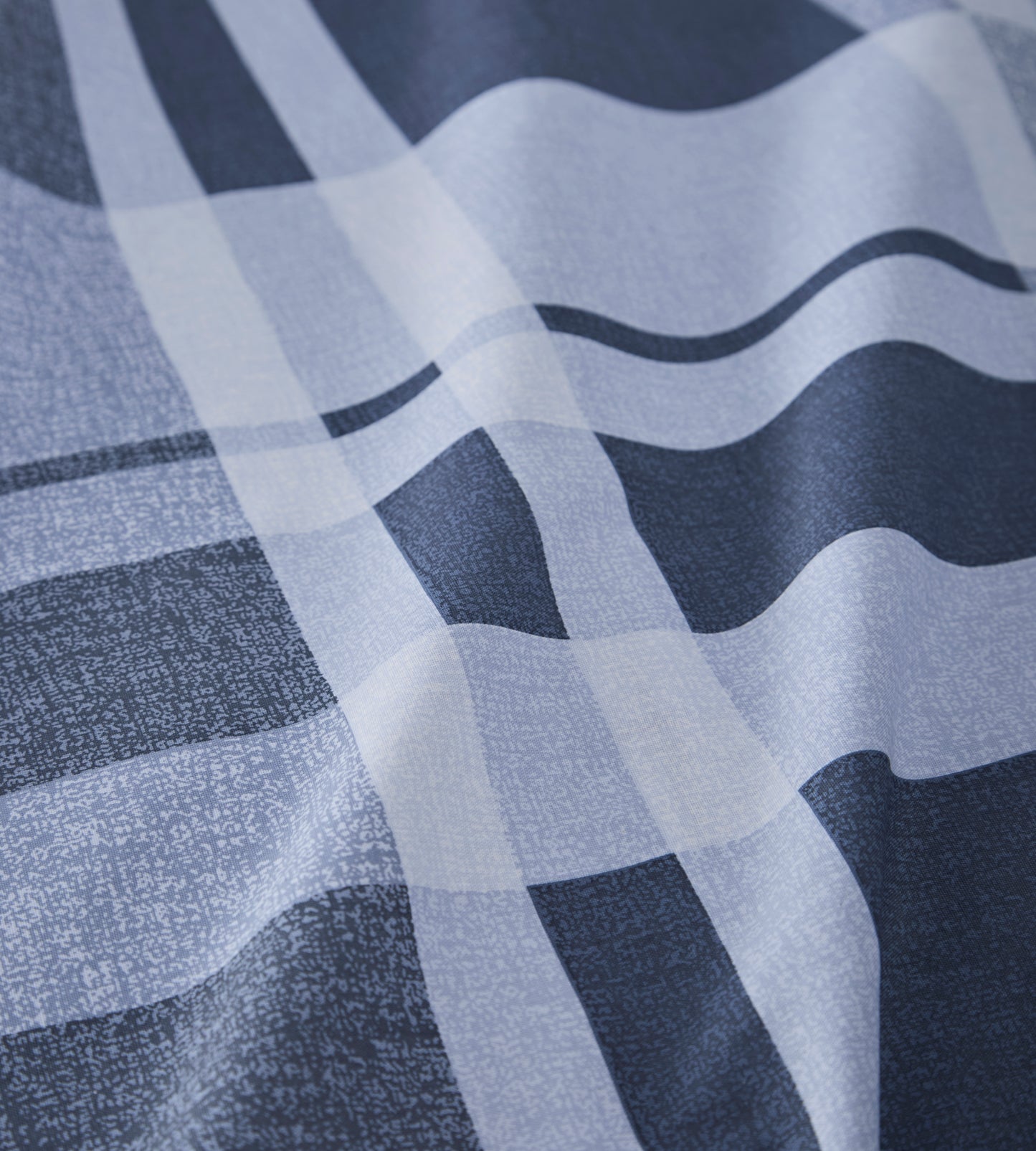 Check Design Duvet Cover Set in Blue