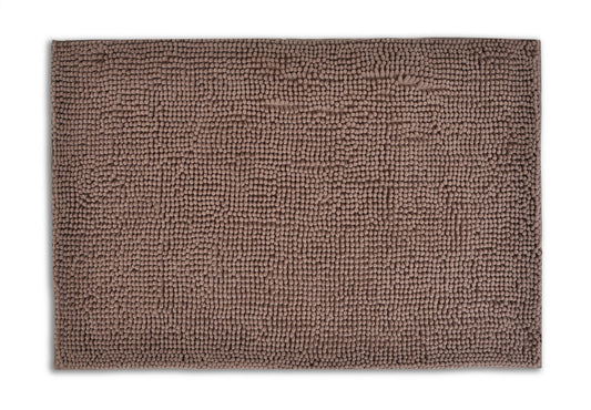 Supersoft Micro Chenille Bath Mat Mocha