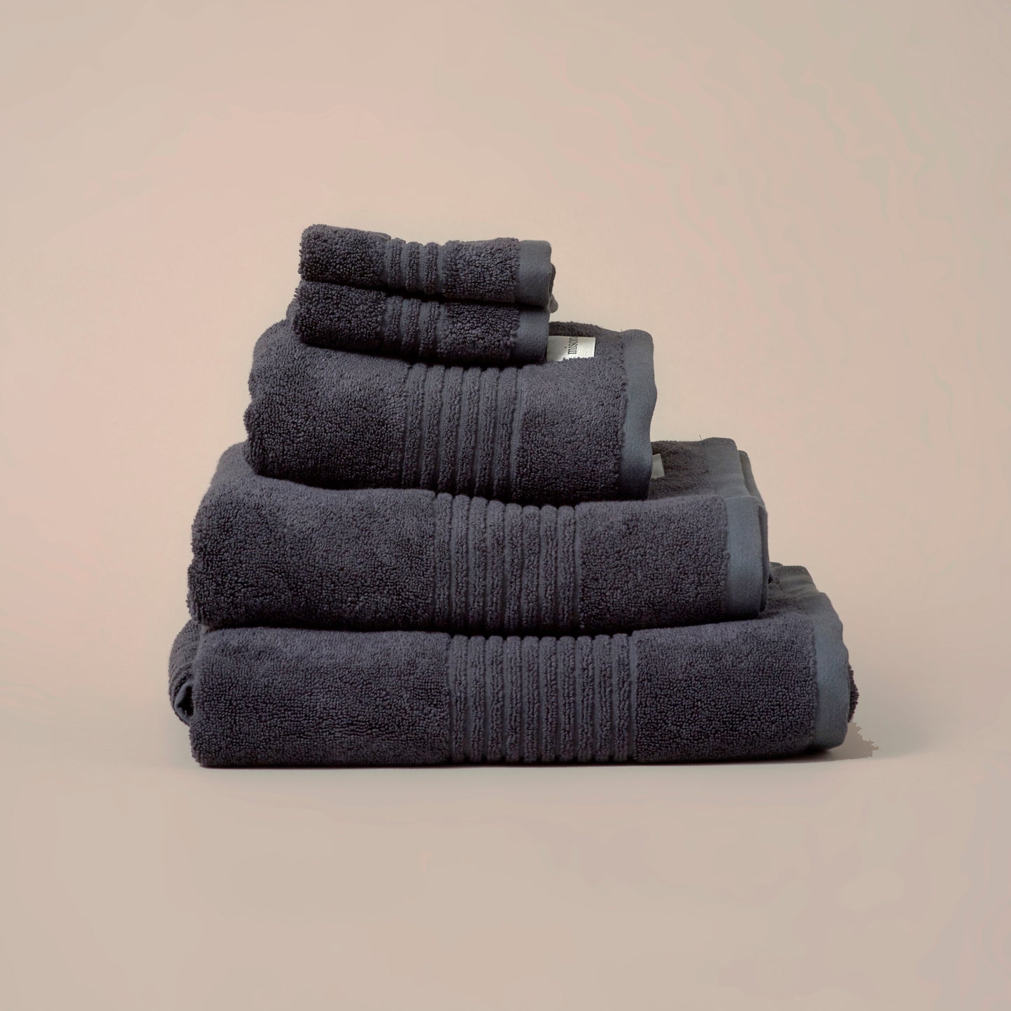 Bamboo Bath Towels in Steel Grey