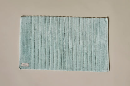 Organic Cotton Bath Towels in Duck Egg