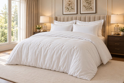 400 Thread Count 100% Egyptian Cotton White