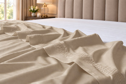 400 Thread Count 100% Egyptian Cotton Taupe