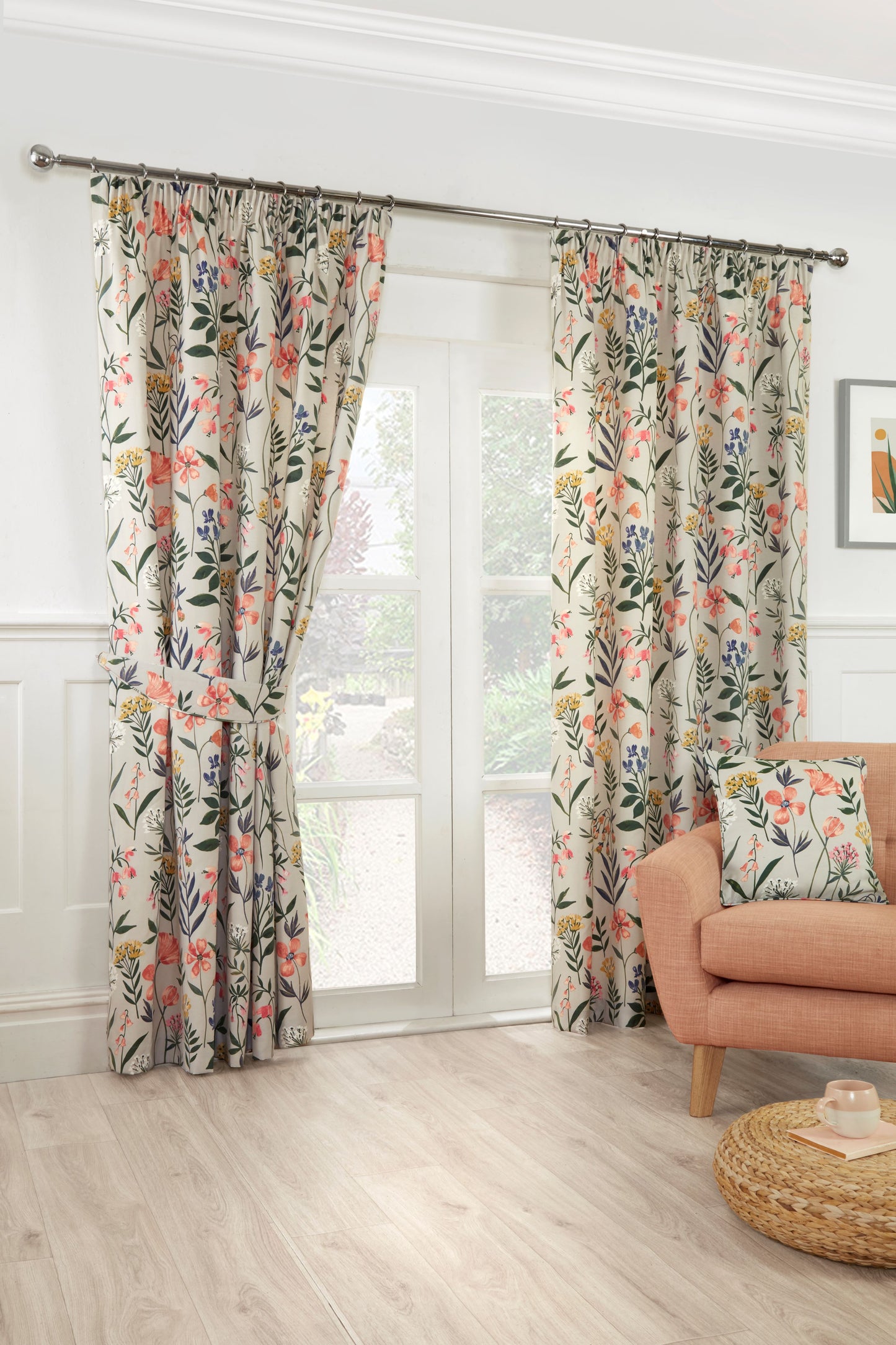 Meadow Floral Design Curtains