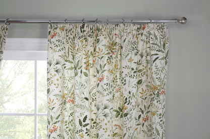 Cleo Leaf & Floral Design Curtains