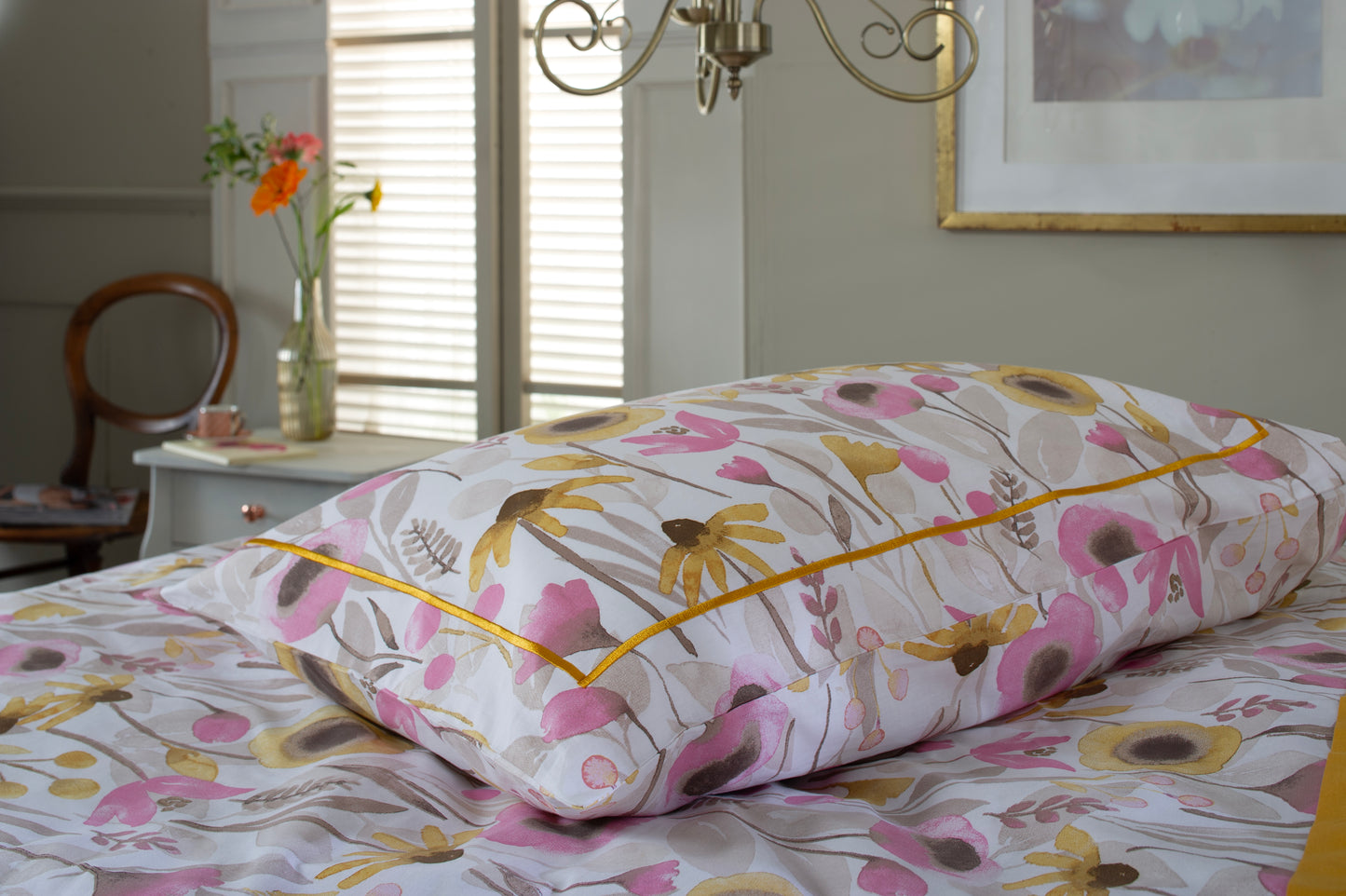 Mary Mary Floral Cotton Printed Duvet Cover Set