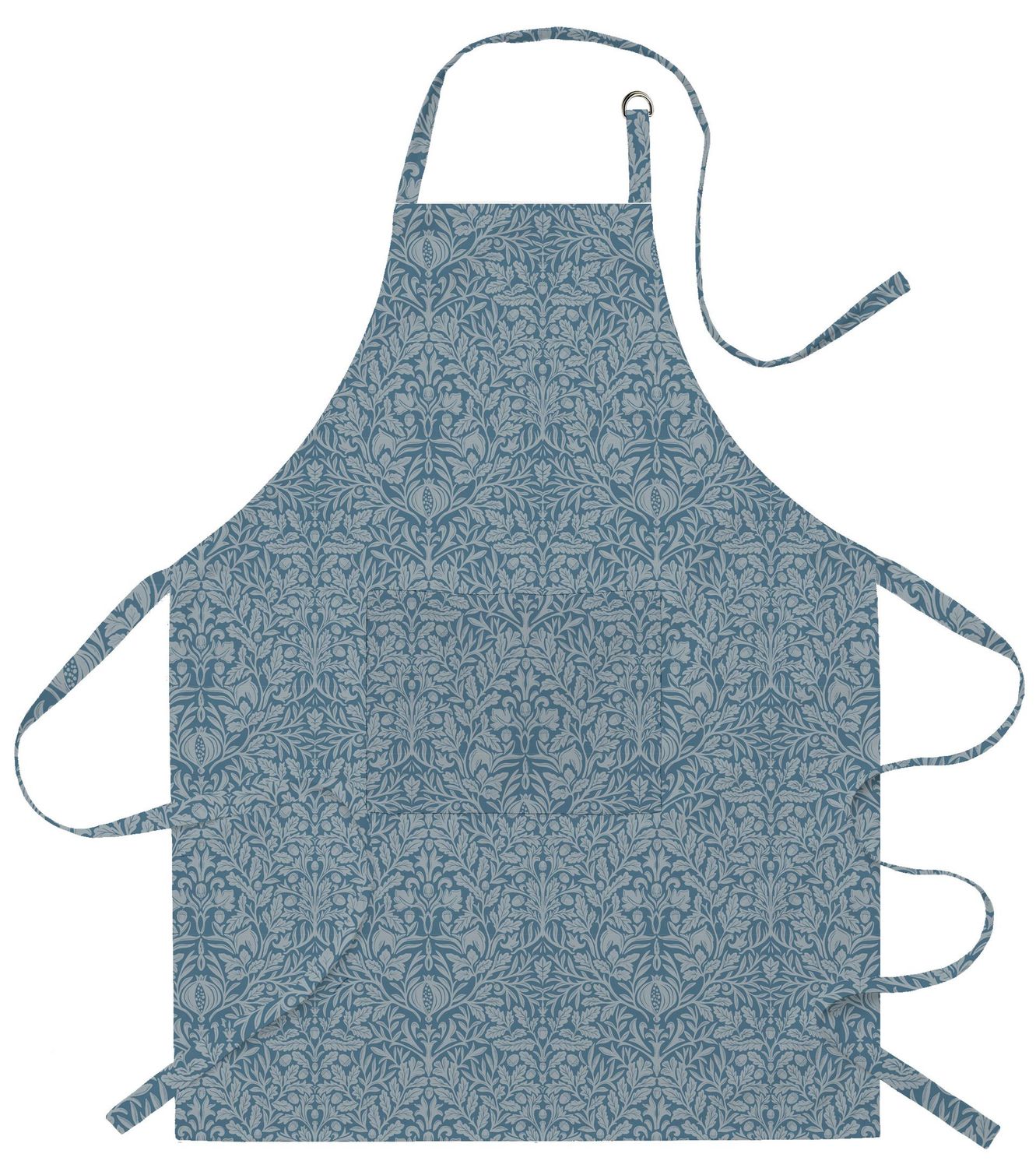 William Morris Acorn Blue Kitchen Linen