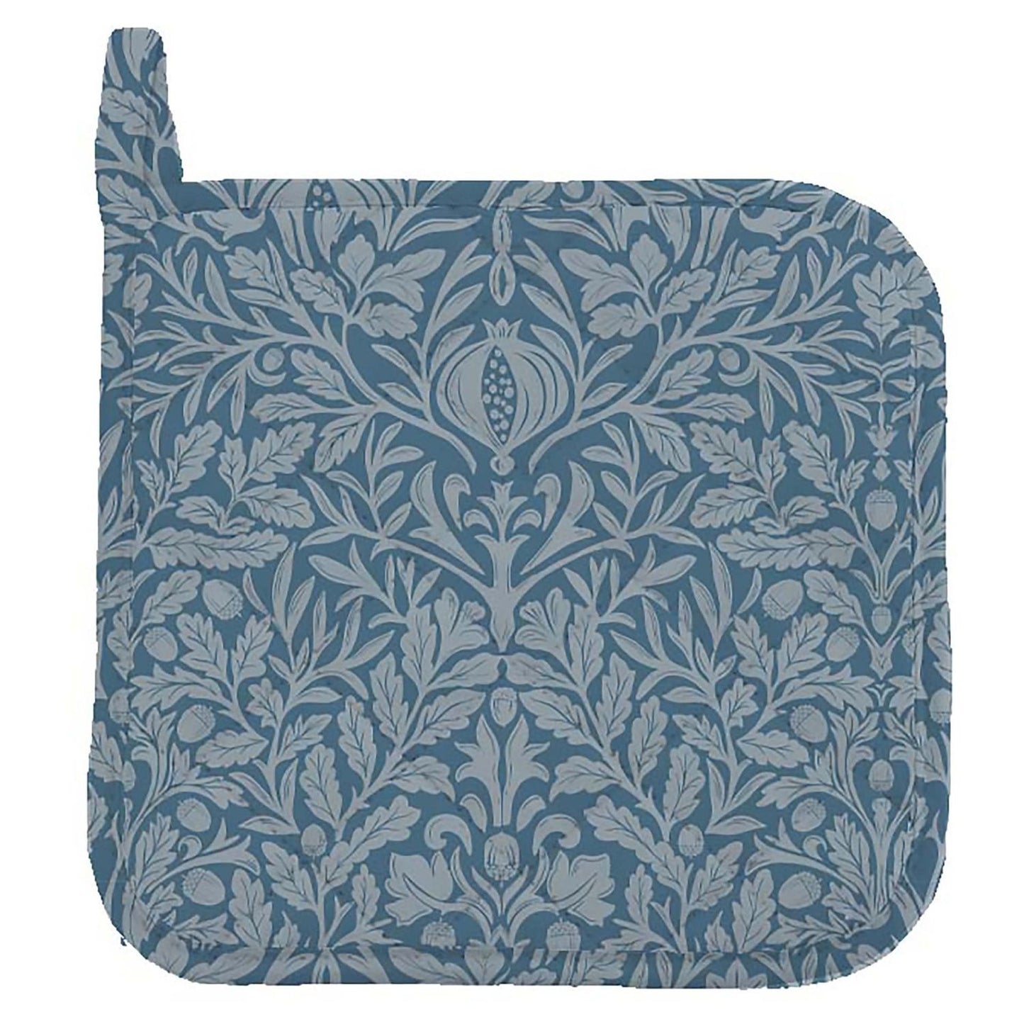 William Morris Acorn Blue Kitchen Linen