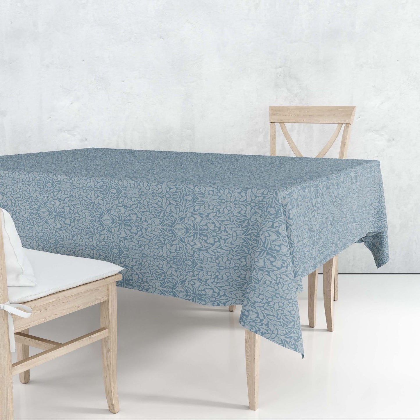 William Morris Acorn Blue Kitchen Linen